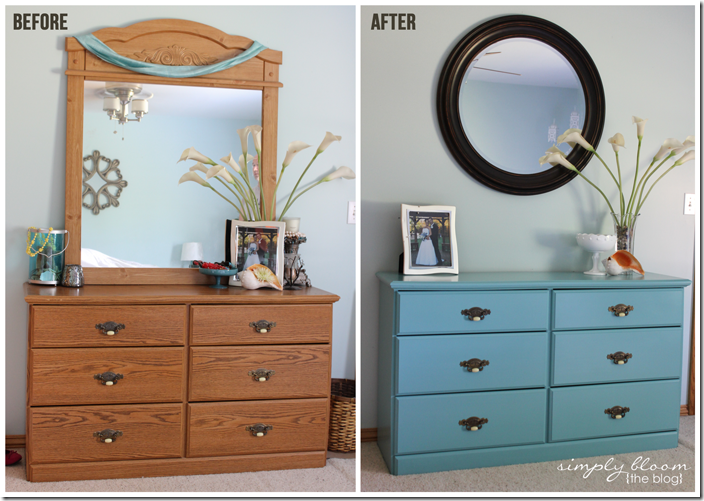 Laminate Dresser Makeover {with Homemade Chalk Paint ... (704 x 501 Pixel)